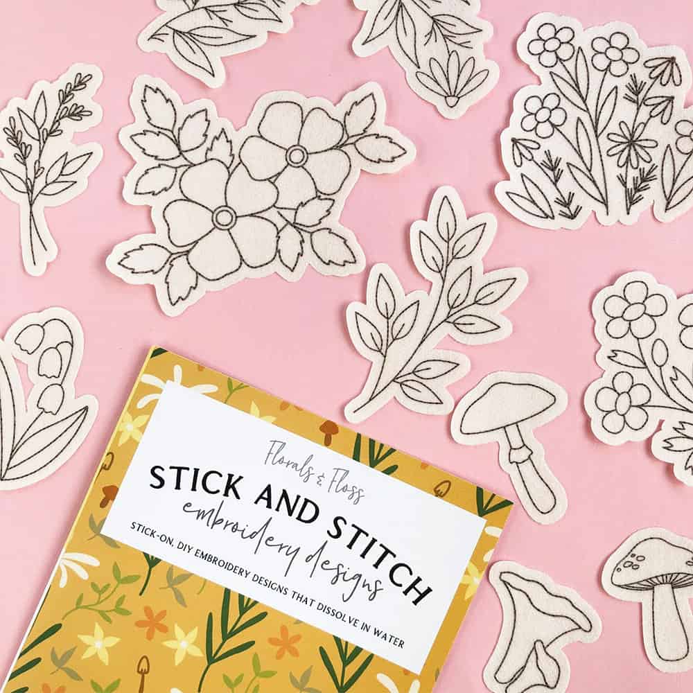 Stick and Stitch Designs E-Book - T-shirt Motifs– Mindful Mantra Embroidery