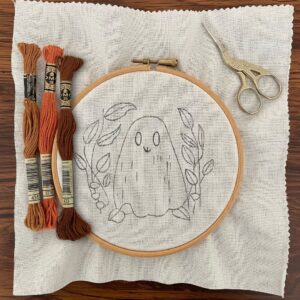 Free Halloween Pattern: The Spooky Ghost