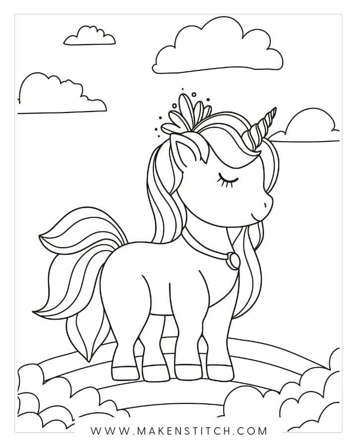 Simple Large Print Magical Flower: Easy Coloring Book for Adults a book by  Coloring Pages for Adults and Unicorn Coloring