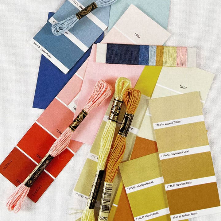 Colour Confident Stitching Book by Karen Barbé - Makenstitch