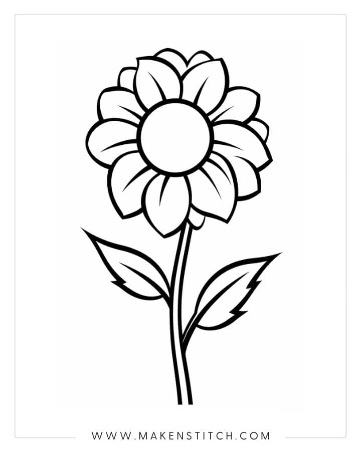 Easy Coloring Book For Adults: Simple Coloring Pages In Large Print, Relaxing Coloring Pages With Illustrations Of Plants, Flowers, And More [Book]