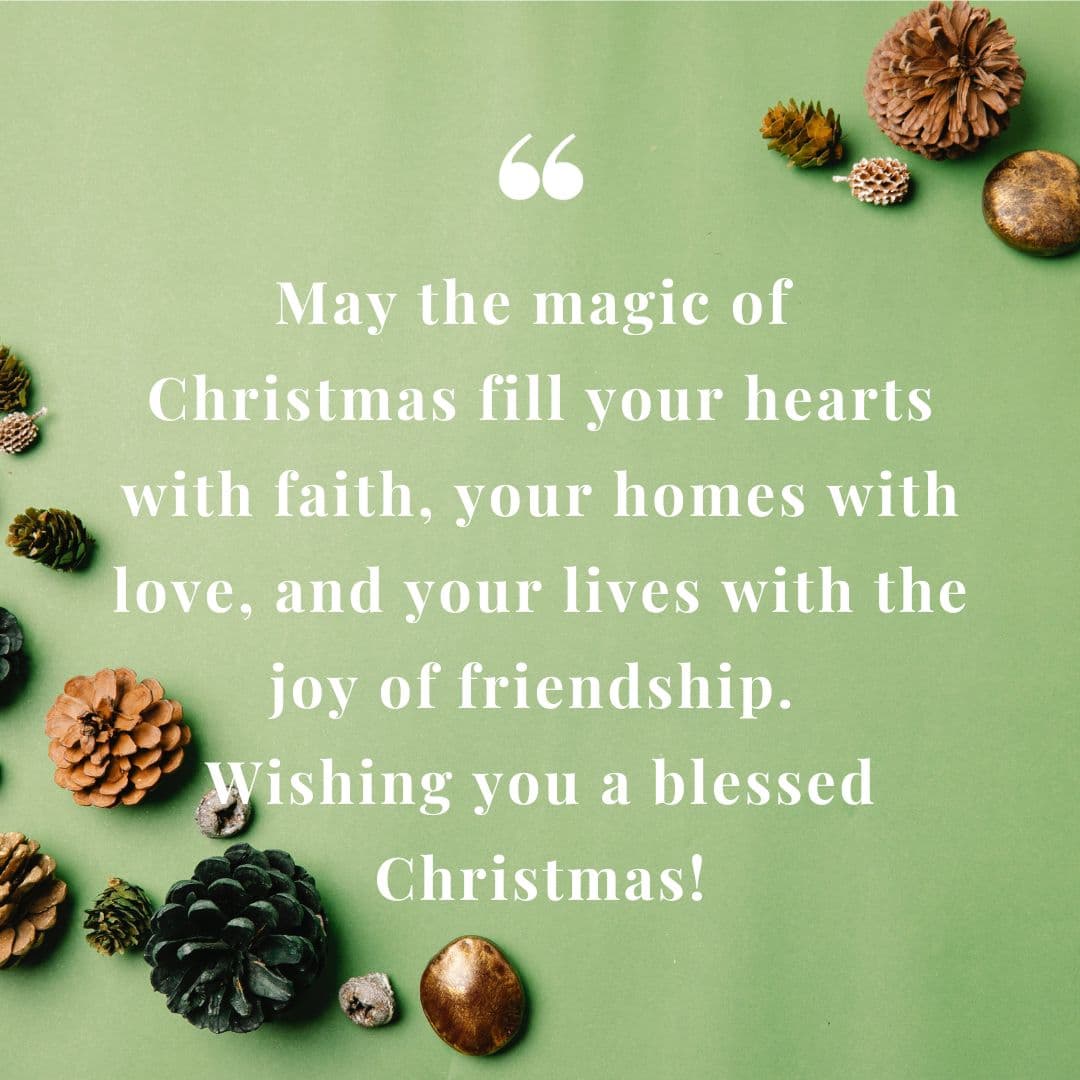 85 Religious Christmas Messages and Wishes - Makenstitch