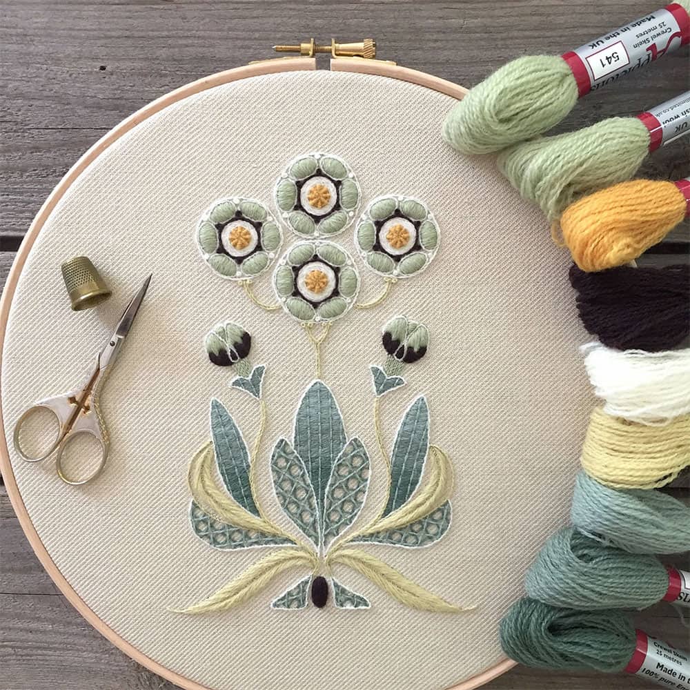 Embroidery Kit for Beginner Modern Crewel Embroidery Kit With 