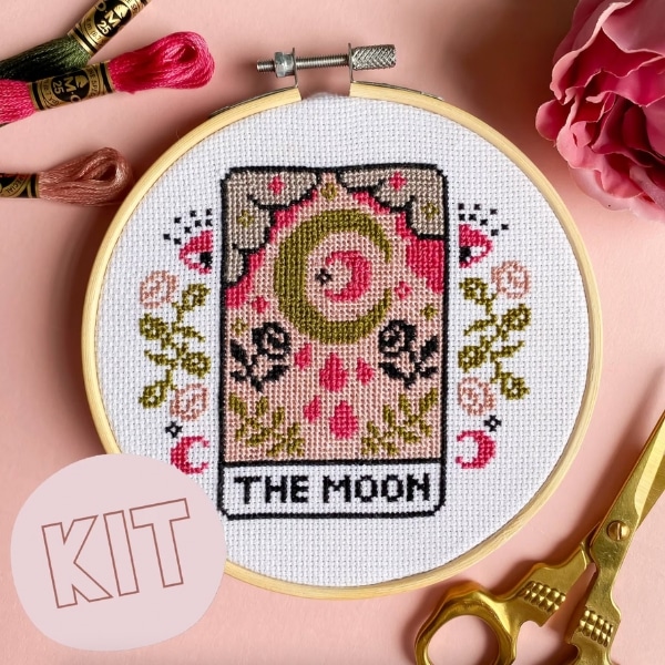 Adult Cross Stitch Kit Beginners, Craft Kits for Adults 