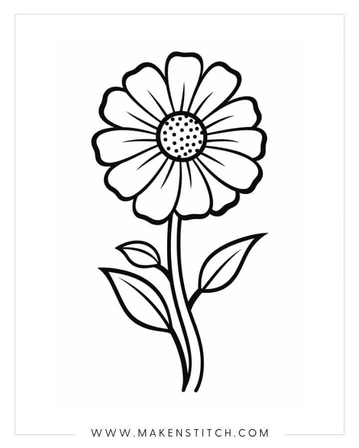 Easy Flowers Coloring Book For Toddlers and Kids: Over 50 Big & Simple  Coloring Pages for Beginners, Children, and Preschoolers
