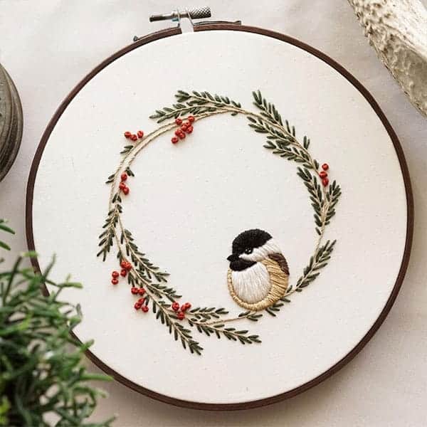 10 Best Embroidery Patterns to Stitch this Christmas - Makenstitch