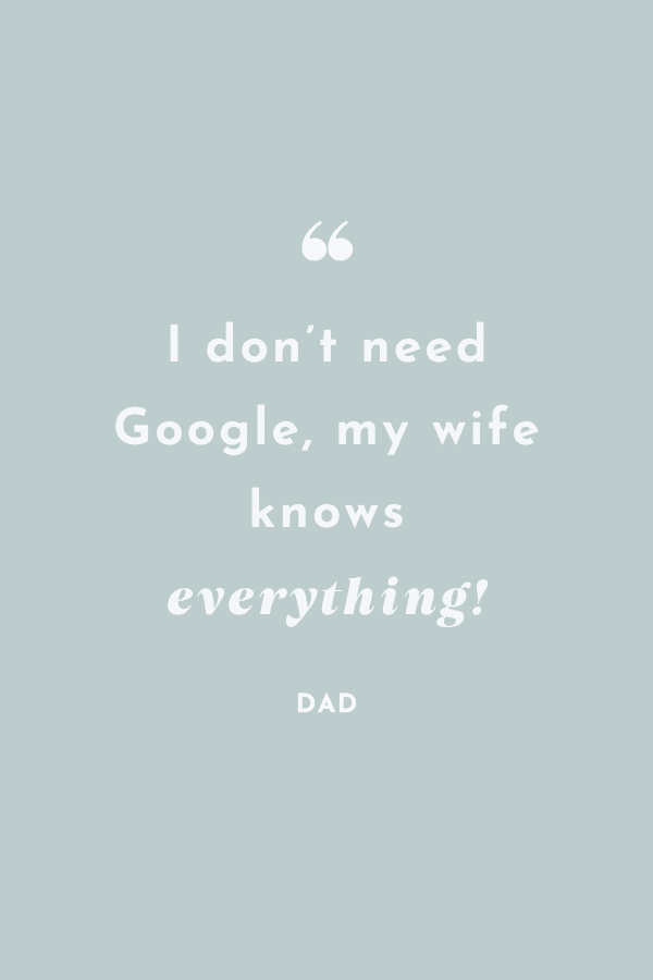20 Funny Father’s Day Quotes to Make Dad Smile - Makenstitch