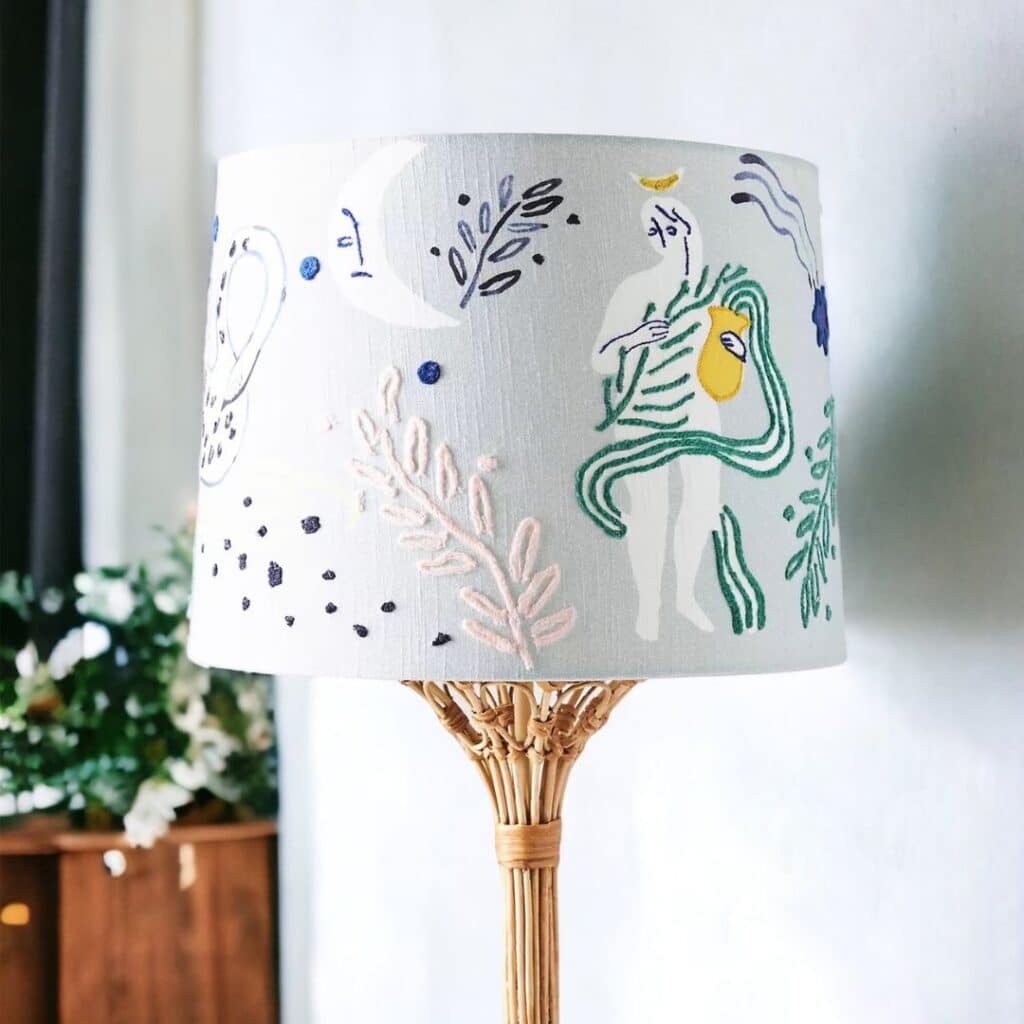 10 Embroidered Lampshades That Redefine Your Space