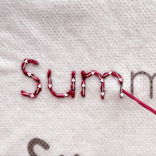 How To Embroider Letters Makenstitch