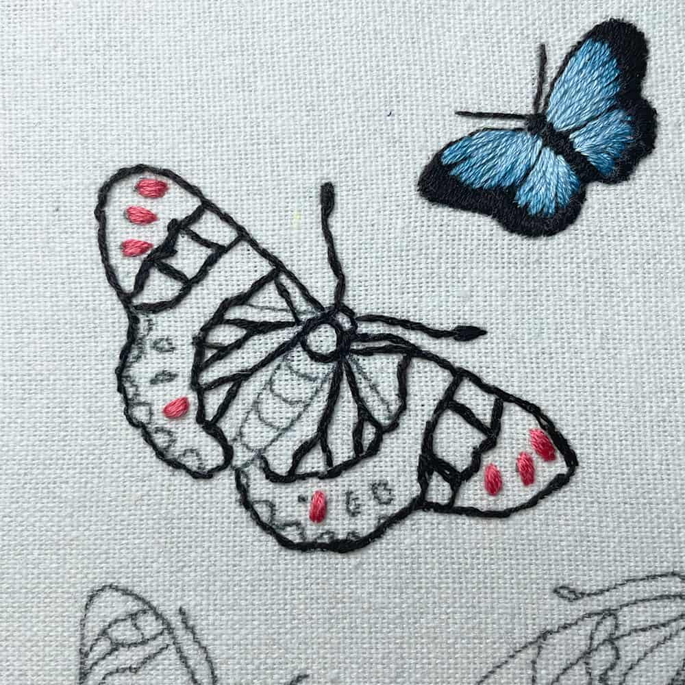 Butterfly Garden : Embroidery Transfer Patterns