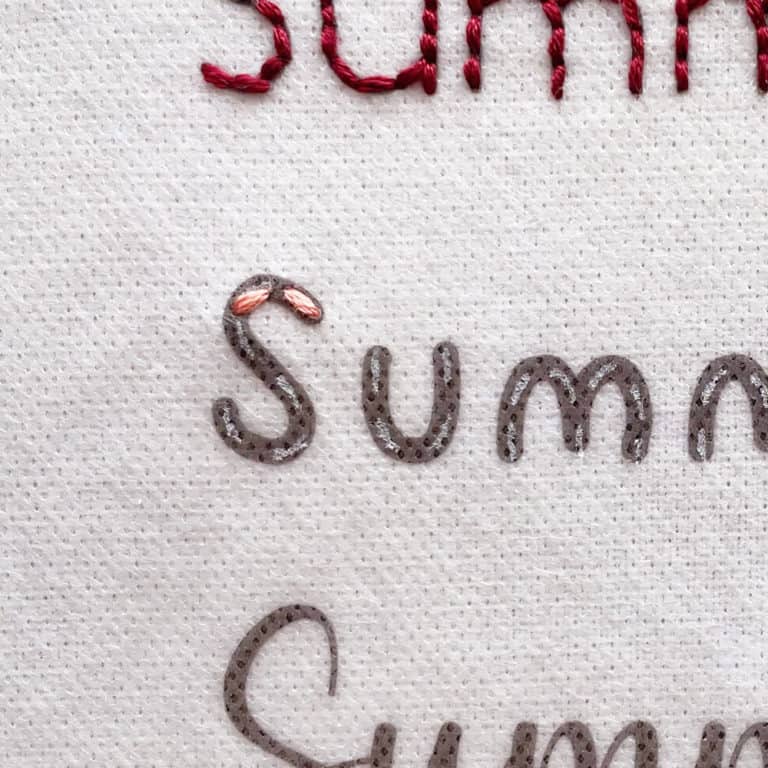 How To Embroider Letters Makenstitch