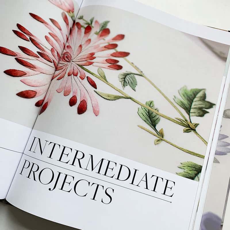 The Kew Book of Embroidered Flowers by Trish Burr Makenstitch