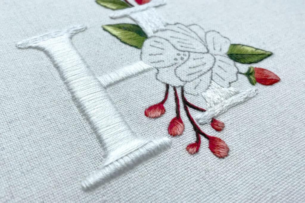 Embroidery fabric and thread - choosing as a beginner