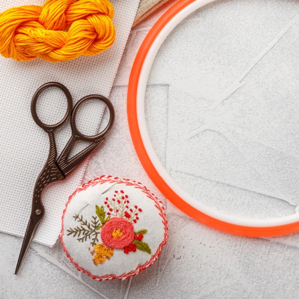 How to do the the Loop Method to Start Your Cross Stitch Thread in 2023