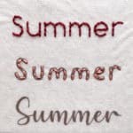 How To Embroider Letters - Makenstitch