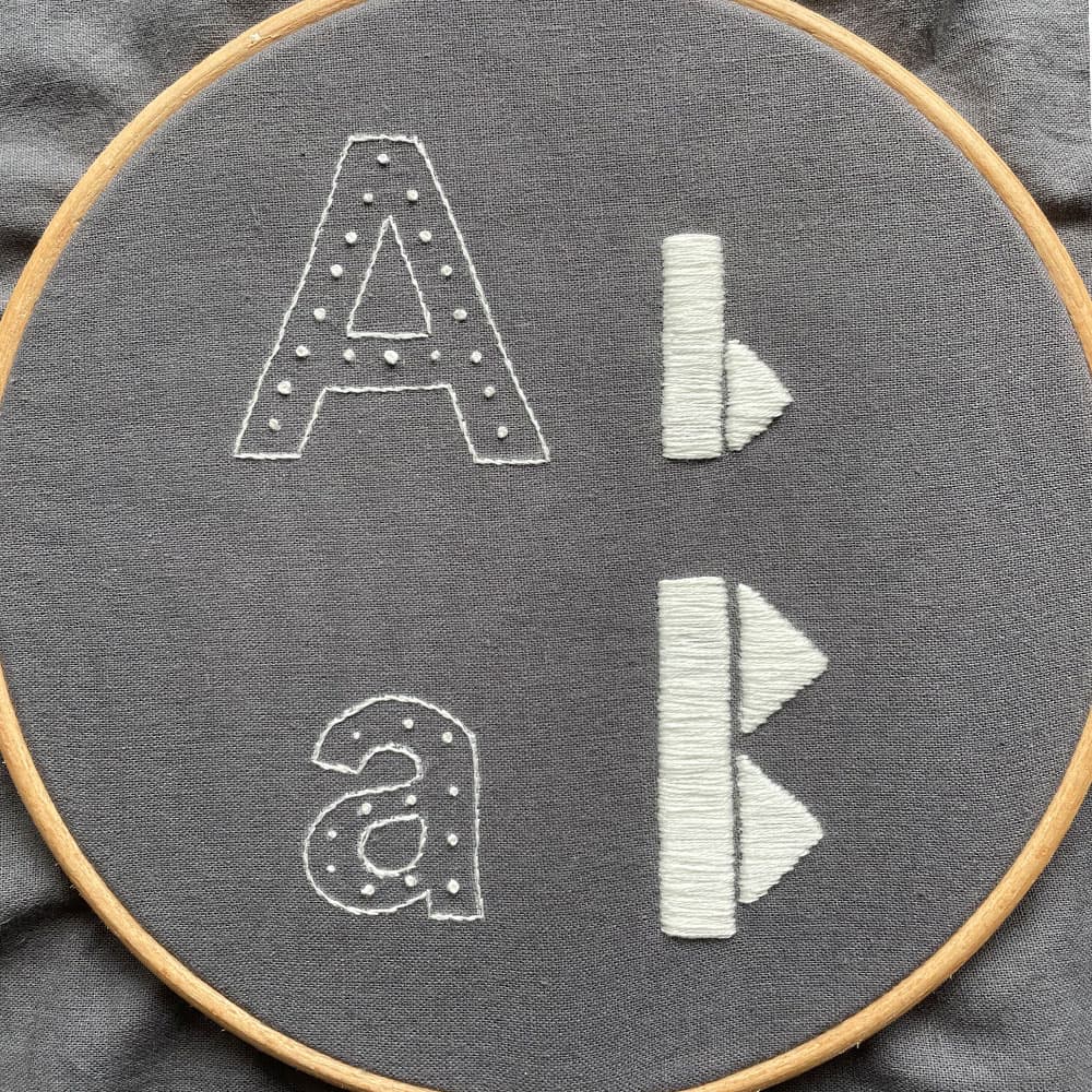 .com: SE600 with Initial Stitch Embroidery Lettering