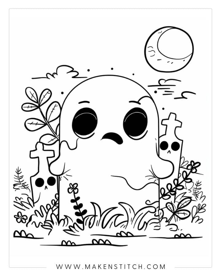 34 Zombie Coloring Pages - Makenstitch