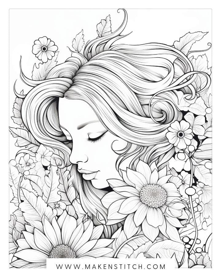 Tag: girls coloring pages