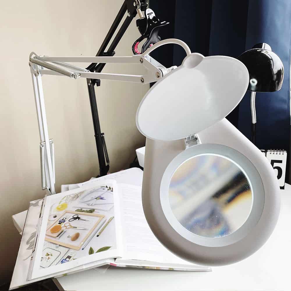 Embroidery and Eyesight – Magnifier Lights are Magnificent