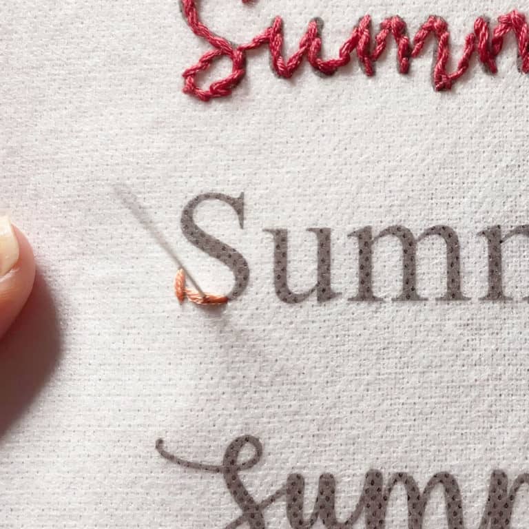 How To Embroider Letters Makenstitch 4928