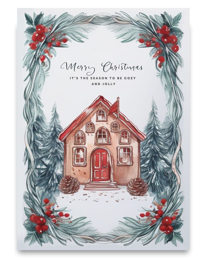 Free Printable Christmas Cards 2023 - Makenstitch