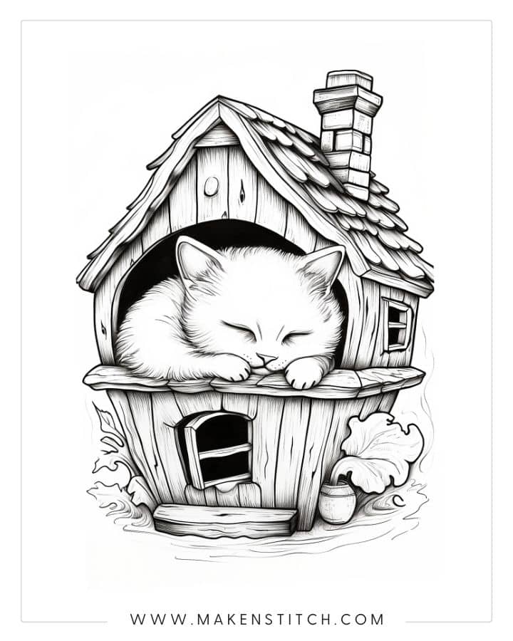 12 Realistic Kitty Coloring Pages For Kids And Adults