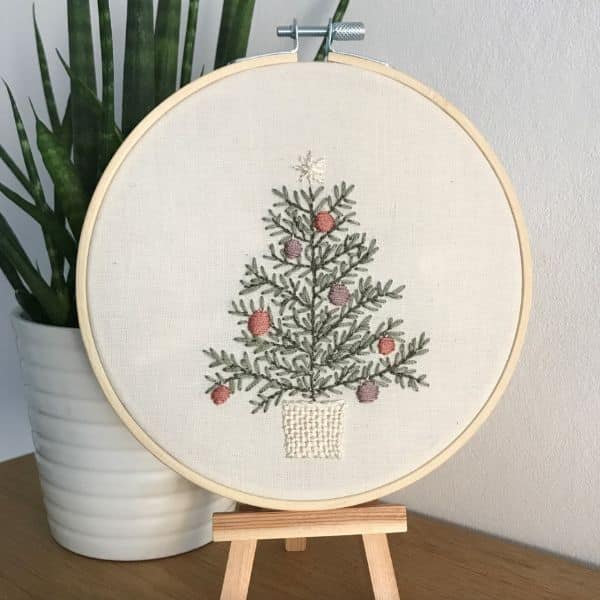 Beaded Christmas Tree Embroidery Kit -   Christmas tree embroidery, Embroidery  kits, Christmas tree embroidery design