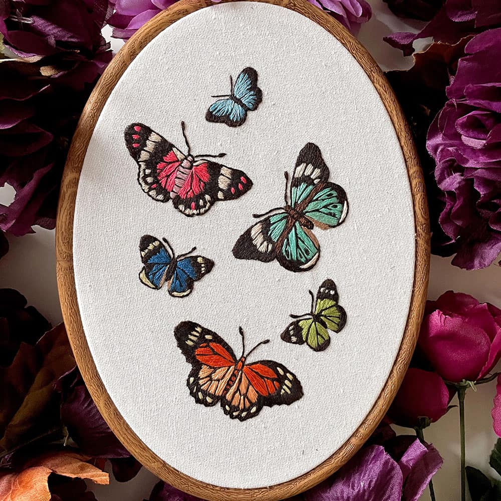 Bugs Life Embroidery Pattern with Instructions