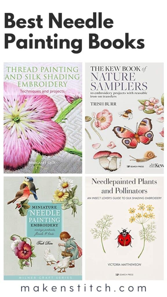 Embroidery Books Patterns, Plant Embroidery Book, Craft Embroidery Book