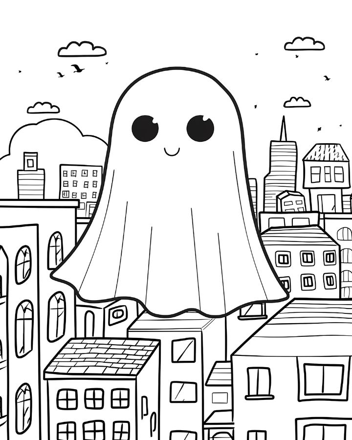 Halloween Coloring Pages - Makenstitch