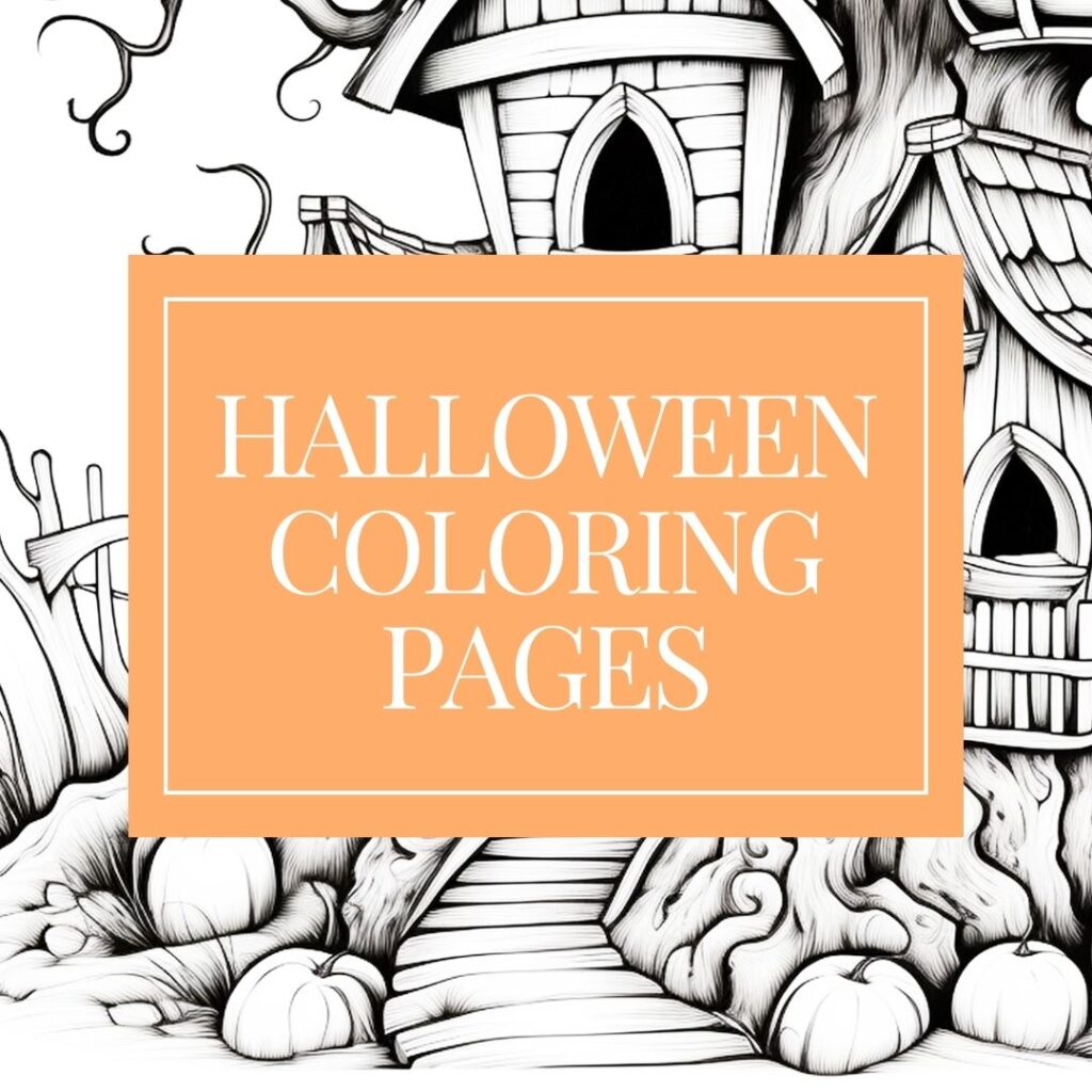 60+ FREE Halloween Coloring Pages for Adults & Kids - Happiness is