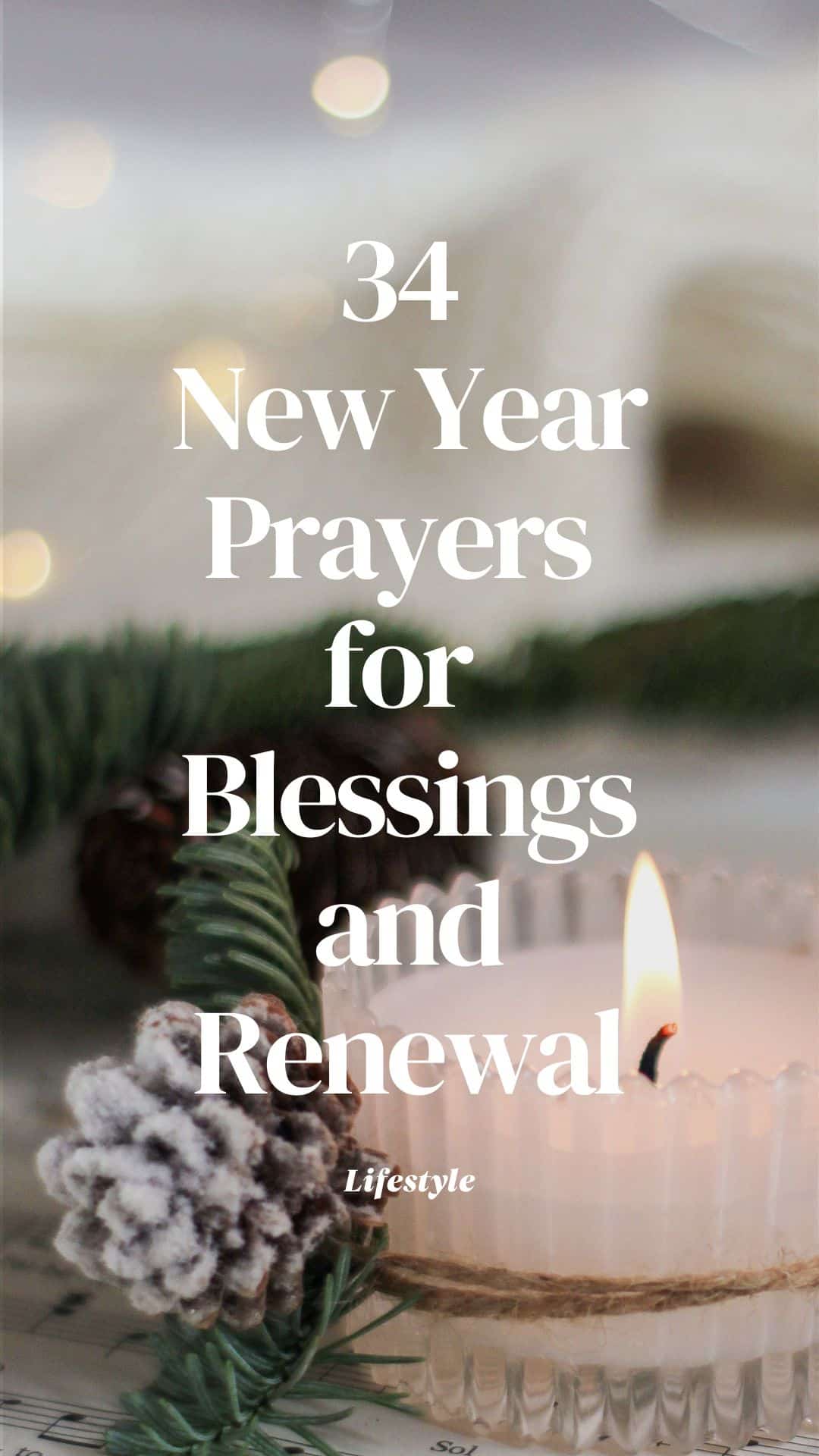 34 New Year Christian Prayers for Blessings and Renewal - Makenstitch