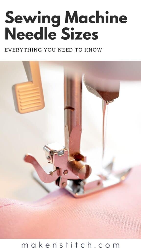 Sewing Machine Needle Sizes