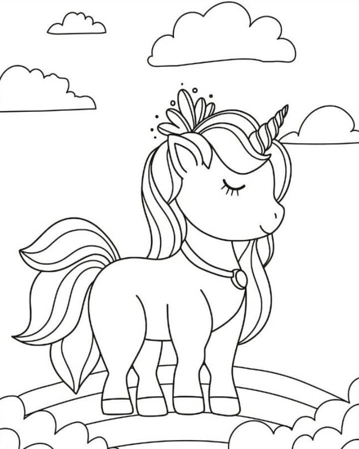 Free Unicorn Coloring Pages for Kids and Adults Makenstitch