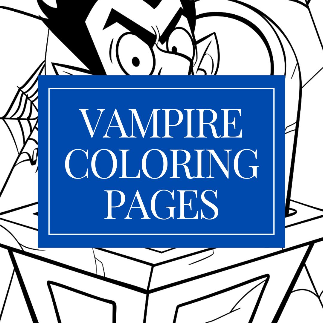 22 Vampire Coloring Pages Makenstitch